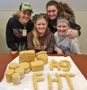 Rice Krispy Treats from Volunteer Teens