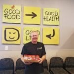 Rod volunteers at Amazing Grace Food Pantry every week